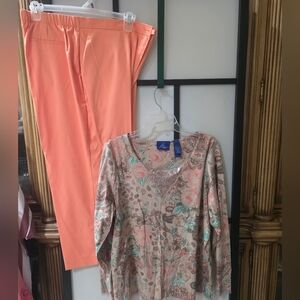 NEW 2 PIECE PANTS & TOP SET PLUS SIZE 1X/18